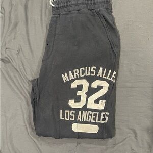 Marcus Allen Los Angeles Black Joggers